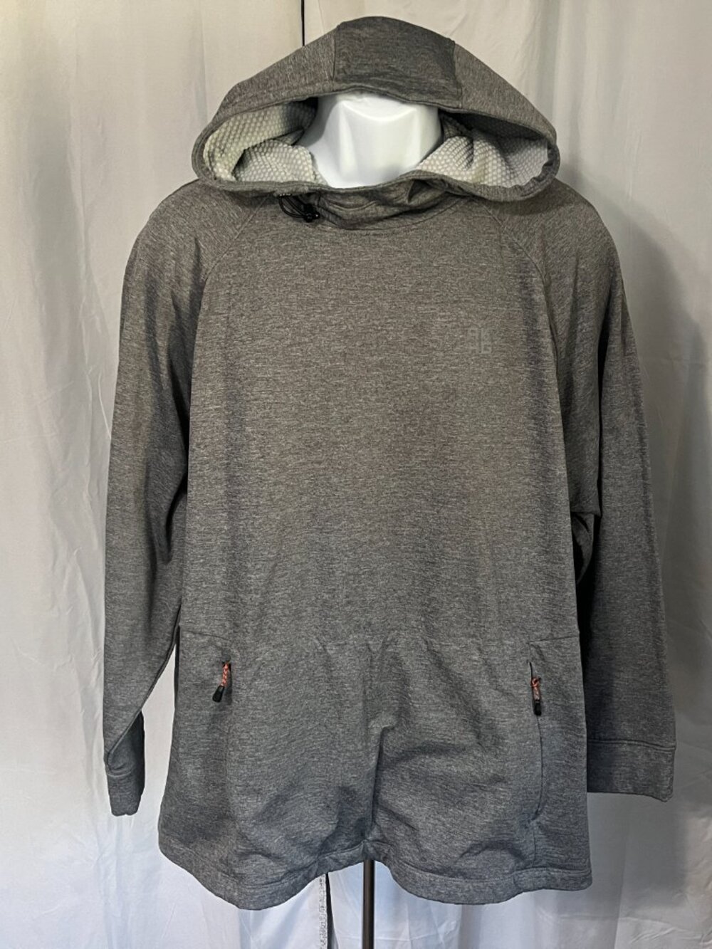 🩶 Duluth AKHG Alaskan Hardgear Women's Gray Hooded Shirt 2X XXL ❄️ - Picture 2 of 6